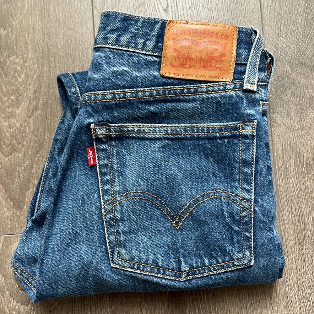 Levi’s wedgie icon fit high rise jeans 26 - Picture 7 of 11